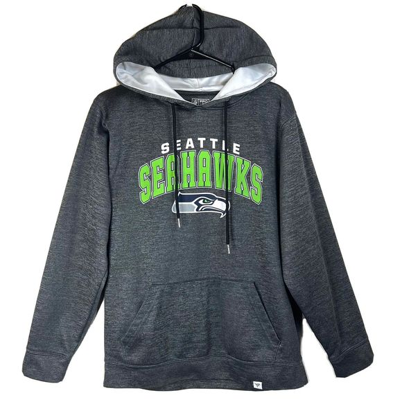 Pro Line Seattle Seahawks Sweatshirt Hoodie Adult Medium Football NFL Fanatics - Picture 1 of 8